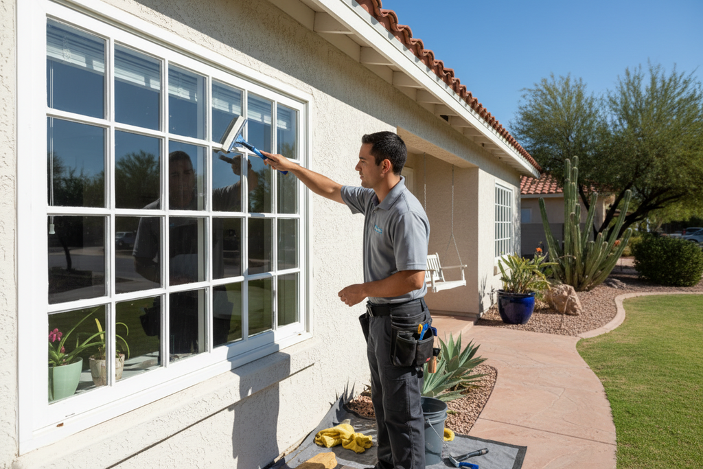 Single Pane Window Clean