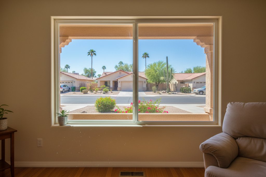 Storm Window Cleaning