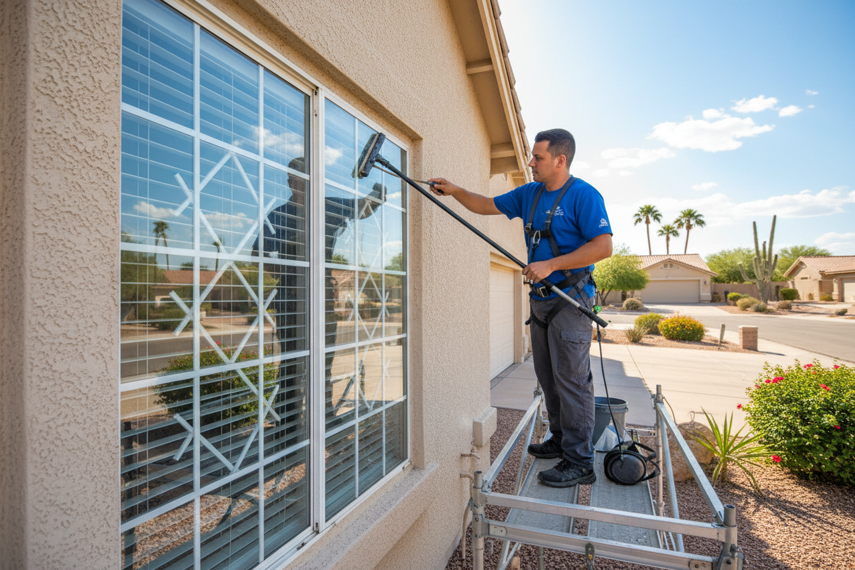 Single Pane Window Clean